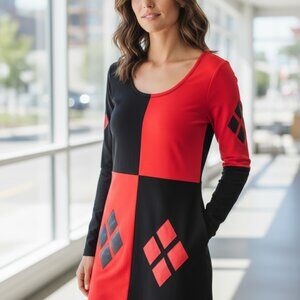 DC Comics Harley Quinn Dress - Like NEW Size S